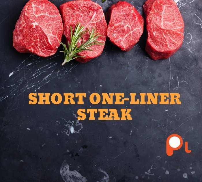 Short One-Liner Steak Puns