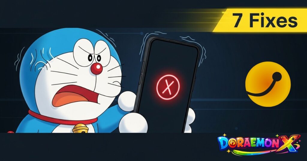 doraemon x apk not installing fix guide android 2026